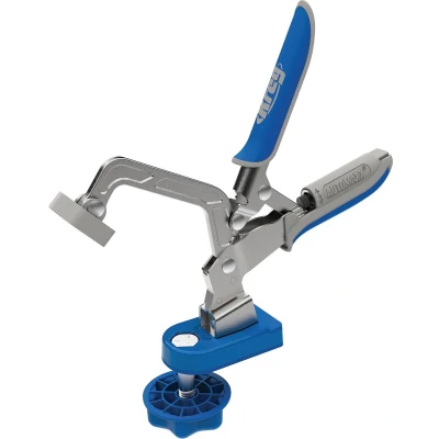 Afbeelding van KREG bankklem &amp; voet werkstukklem systeem 76mm ( KBC3 BAS ) Automaxx met 3/4&quot; werkbankadapter