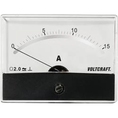 Afbeelding van VOLTCRAFT AM 86X65/15A/DC Inbouwmeter 86X65/15 A/DC Draaispoel