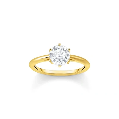 Afbeelding van Thomas Sabo TR2474 414 14 60 Ring Dames Sparkling Gold Weite