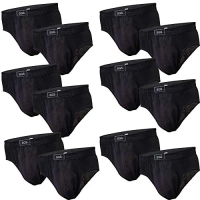 Afbeelding van Herenslips, set van 6 of 12 stuks., 12. stuks 585, 6XL