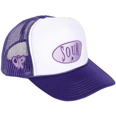Afbeelding van Olivia Rodrigo Sour Trucker pet Paars/Wit