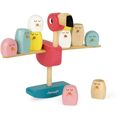 Afbeelding van Janod Evenwichtsspel flamingo