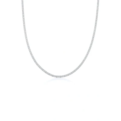 Afbeelding van Elli STÄB Modisch Rhodiniert Ketting, Dames, Maat: 45, Silber