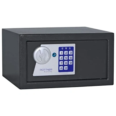 Afbeelding van Rottner Meubelkluis Jupiter 2 Elektronisch Slot Antraciet17x31x28 cm