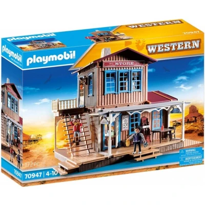 Afbeelding van Playmobil Western 70947 Winkel met woning