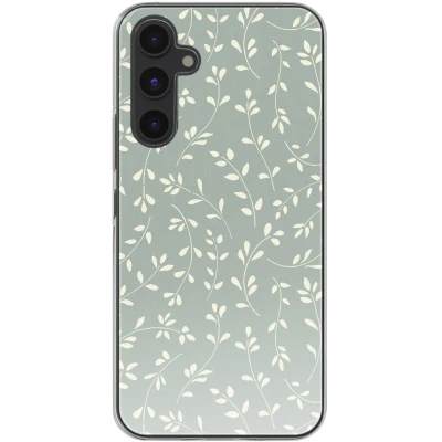 Afbeelding van imoshion hoesje Geschikt voor Samsung Galaxy A54 (5G) Design Smoke Green Flowers