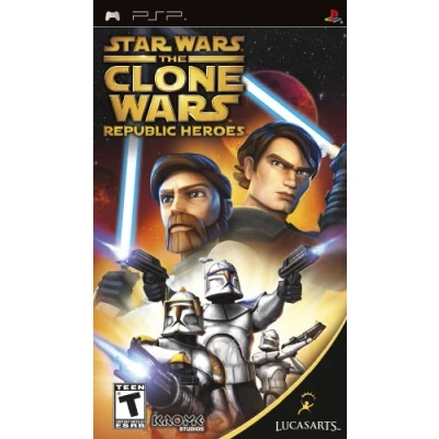 Afbeelding van LucasArts Star Wars The Clone Wars: Republic Heroes, PSP, ESP, PlayStation Portable (PSP), T (Tiener)