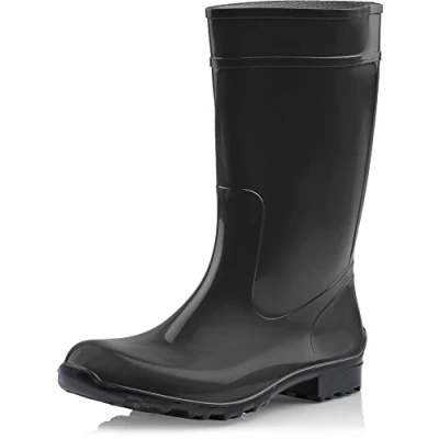 Afbeelding van Ladeheid Dames Rubberen Regenlaarzen LA 967 (Zwart/Zwart, 37 EU)