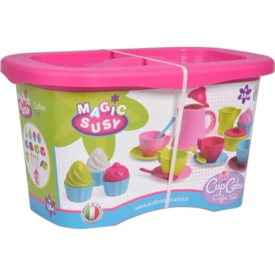Afbeelding van Androni Koffie &amp; Cupcake&quot;;s Set in Opbergbox