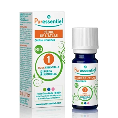 Afbeelding van Puressentiel Atlas Ceder Etherische Olie Organisch 5 ml