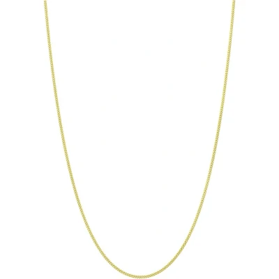 Afbeelding van Lucardi 9 ct Gold Ketting goldcoloured, Dames, Maat: 51, coloured