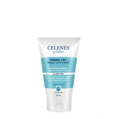 Afbeelding van Celenes by Sweden Thermal Thermische 3 in 1 Reinigende Peelingmasker