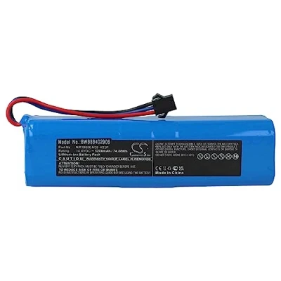 Afbeelding van vhbw 1 x accu compatibel met Uoni V980 Plus, Pro, Max stofzuiger (5200 mAh, 14,4 V, Li Ion)