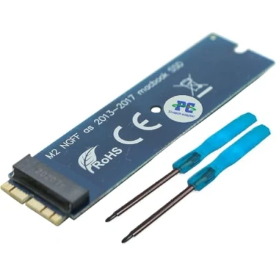 Afbeelding van Sintech M.2 nVME SSD Adapter Card Upgrade Kits,Compatible for MacBook Air(2013 2017 Year) and PRO(Late 2013 2015 Year,iMac