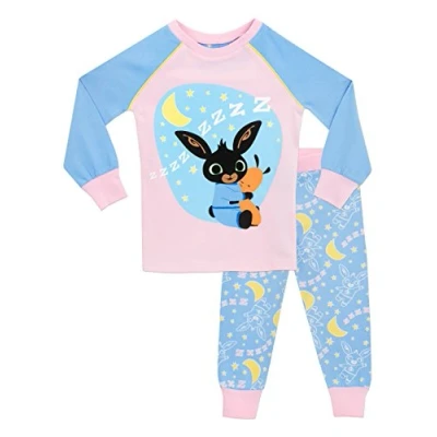 Afbeelding van Bing meisjes pyjama Slim Fit 110 (Maat van de fabrikant: 4 5 jaar) multicolor
