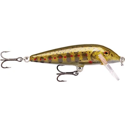 Afbeelding van Rapala Gold Juvenile Trout Countdown Materiaal Bau Balsa Kunstaas Zoetwatervis Zwemdiepte 0,6 0,9 m, maat 3 cm/4 g, gemaakt in Estland, uniseks, g