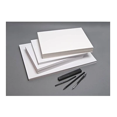 Afbeelding van Clairefontaine 21693C schetspapier (90 g, 24 x 32 cm, 250 vellen, ideaal voor kunstenaars of school), wit