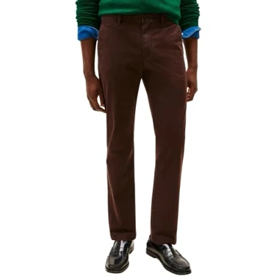Afbeelding van Tommy Hilfiger Heren CORE Denton Essential Twill MW0MW40262 Chino, bruin, 35W/28L, Bruin (donkerbruin), 35W / 28L