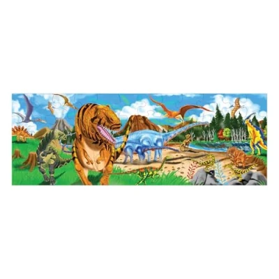 Afbeelding van Vloerpuzzel Land van dinosaurus, 48 delen