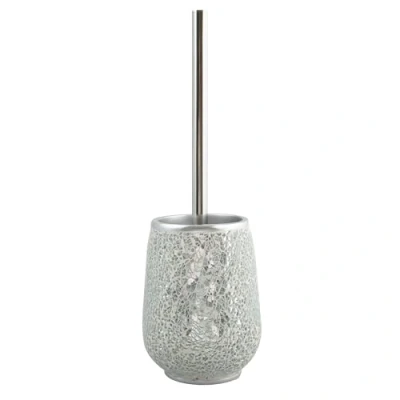Afbeelding van MSV Zeeppompje/dispenser Safari kunststeen zwart 7 x 17 cm