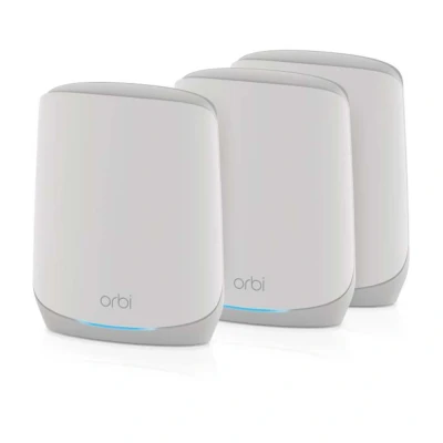 Afbeelding van NETGEAR Orbi RBK763s Tri band WiFi 6 Mesh 3 Pack