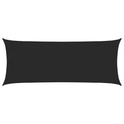 Afbeelding van vidaXL Zonnezeil 160 g/m² 2x5 m HDPE zwart