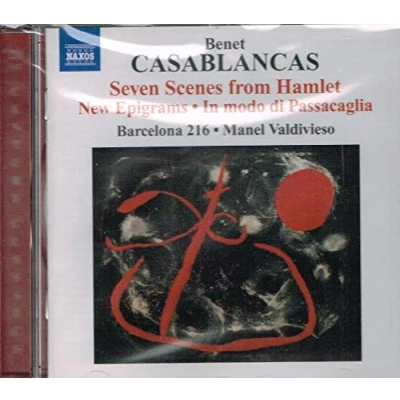 Afbeelding van Barcelona 216 Paul Jutsum Seven Scenes From Hamlet, New Epigr (CD)