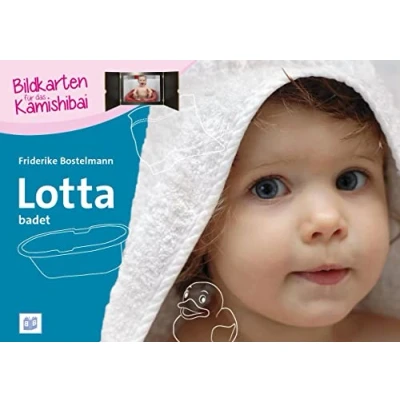 Afbeelding van Lotta badet: Bildkarten für das Kamishibai