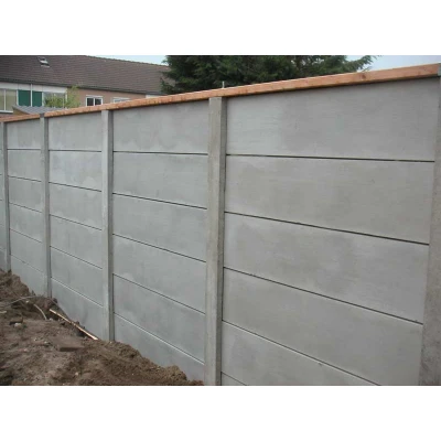 Afbeelding van Intergard Beton schutting basic grijs enkelzijdig 200x231cm