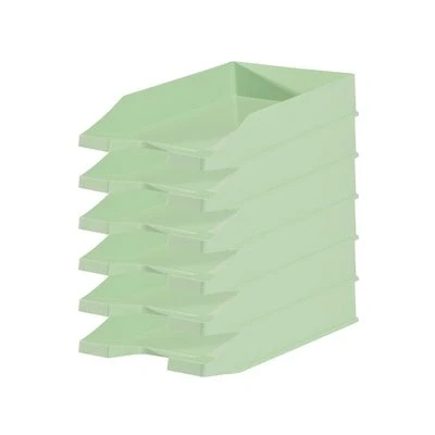 Afbeelding van HAN brievenbak A4 plastic pastel groen 10 stuks HA 1027 X 805D
