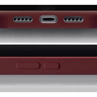 Afbeelding van Mobilize Rubber Gelly Card Case Apple iPhone 14 Pro Max Matt Bordeaux