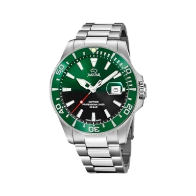 Afbeelding van Jaguar PRO Diver Kollektion Horloge, Heren, Maat: One Size, Silber farbend