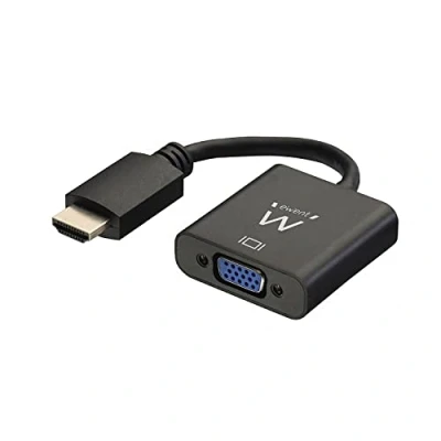 Afbeelding van Adapter HDMI naar VGA met Audio Ewent EW9864 0,23 m Zwart