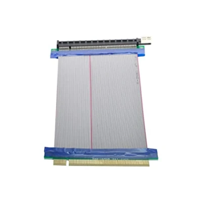 Afbeelding van Chenyang PCI E Express 16x a Macho Hembra Tarjeta Extender Riser Cable Ribbon 20cm