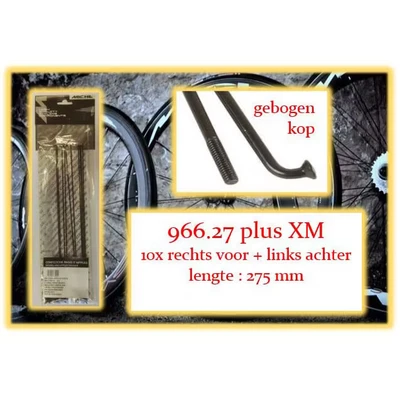 Afbeelding van Miche Spaak+nip. 10x RV+LA 966.27 plus XM