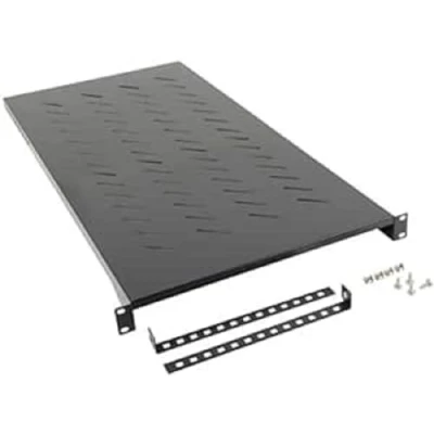 Afbeelding van LANBERG Fixed 1U 483 x 900 mm tot 25 kg rack 19 inch zwart