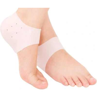 Afbeelding van Medical Brace Siliconen Hielbeschermers 1 Paar One Size
