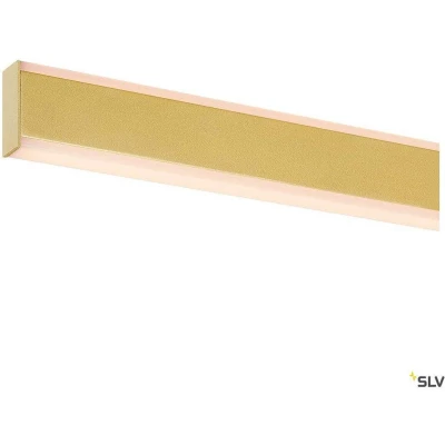 Afbeelding van Slv one linear 140 fase up down pendelarmatuur messing 35w 2700 3000k 1006190