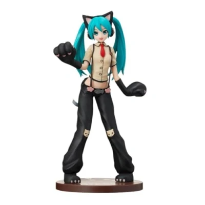 Afbeelding van Hatsune Miku Project DIVA Arcade Future Tone SPM PVC Statue Kitty Cat 23 cm Vocaloid Anime