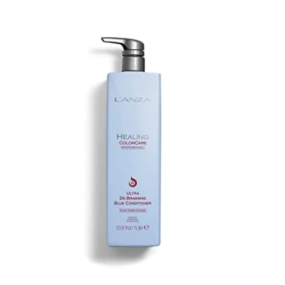 Afbeelding van Lanza Healing Colorcare De Brassing Blue Conditioner 1000ml Haibu by Kapperskorting.com