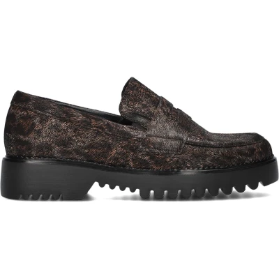 Afbeelding van Gabor 453 Loafers Dames Instappers Bruin Maat 40