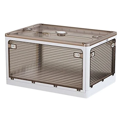 Afbeelding van JOYBOS, Opvouwbare opbergdoos, 116 l, multifunctioneel, wit