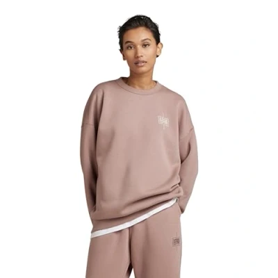 Afbeelding van G STAR RAW Heren Unisex Core Loose R Sw Sweater, bruin (Chocolate Berry D23223 c235 b113), XL