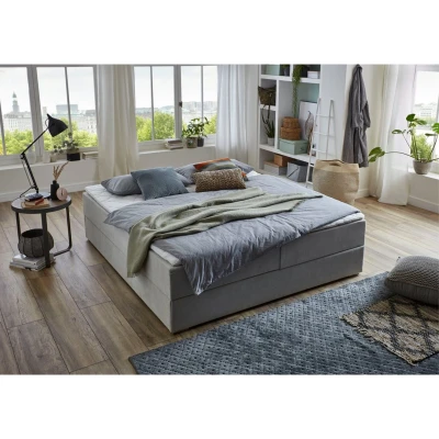 Afbeelding van ATLANTIC home collection Boxspring Lucy zonder hoofdbord, vrij plaatsbaar, met bedkist