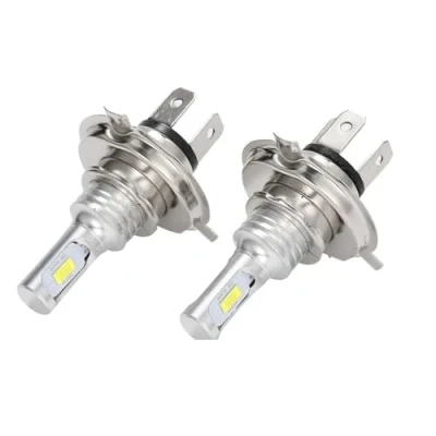 Afbeelding van KYPSZQPSH 2 Stuks Super H4 4300K ​​3000K Led Auto Koplamp H7 H11 HB3 HB4 9005 9006 H1 Lampen Mistlampen 12V 24V 80W 6000K 20000LM (Color : 3000K Golden, Size H4)