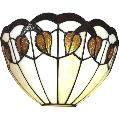Afbeelding van Clayre &amp; Eef Wandlamp Tiffany 31*15*21 cm E27/max 1*60W 5LL 6144