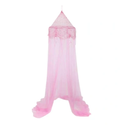Afbeelding van Orange85 Klamboe Muskietennet Anti muggen Roze Goud 60x60x250cm Kinderkamer