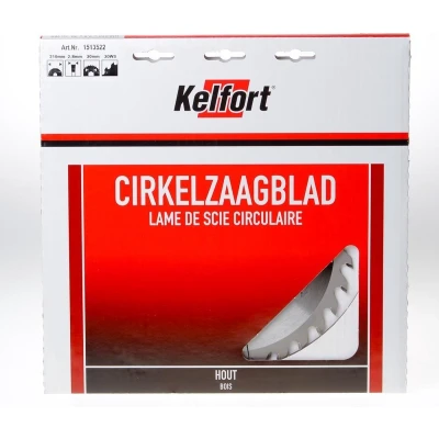 Afbeelding van Kelfort Cirkelzaagblad 210X2.8X30 30T