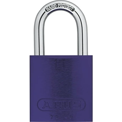Afbeelding van ABUS 43600 72/40 Aluminium hangslot, Security Level 6 Paars