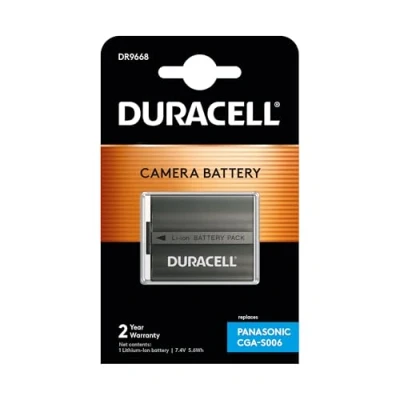 Afbeelding van Duracell CGA S006 Camera accu Vervangt originele CGR S006E/1B, S006E, S006, DMW BMA7 7.4 V 700 mAh